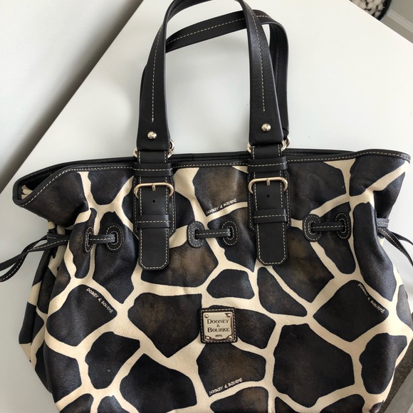 Dooney & Bourke Bags Dooney Bourke Giraffe Print Purse Poshmark